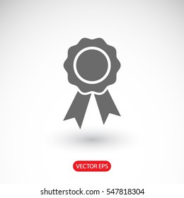 First place award icon. One of set web icons