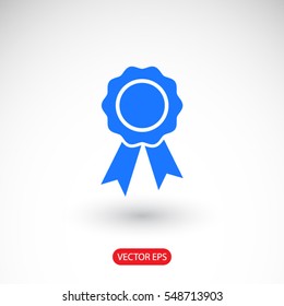 First place award icon. One of set web icons