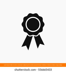 First place award icon. One of set web icons