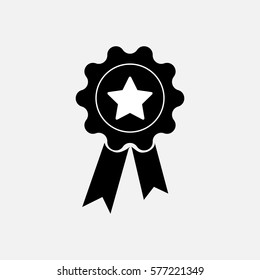 First place award, first icon. One of set web icons
