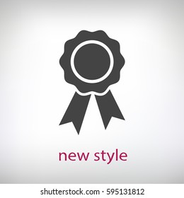 First place award icon. One of set web icons