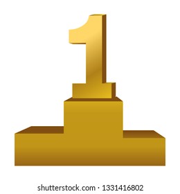 First place award symbol
