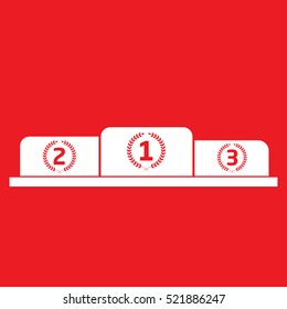 first place Icon Vector Illustration