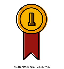 First place medal