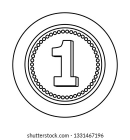 First place medal award