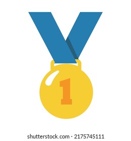 First Place Medal Emoji Icon Sports Stock Vector (Royalty Free ...