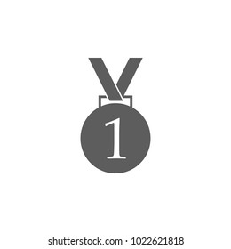 first place medal icon. Element of sport for mobile concept and web apps. Icon for website design and development, app development. Premium icon on white background