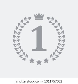 First place symbol icon