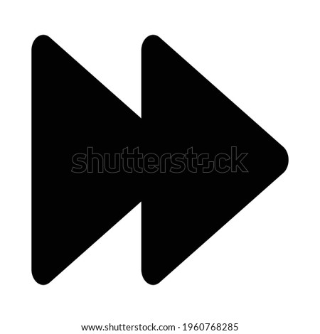 First, previous icon, vector graphics