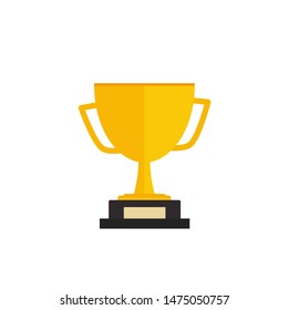 First prize gold trophy icon,prize gold trophy, winner, first prize, vector illustration and icon