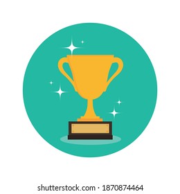 First prize gold trophy icon,prize gold trophy, winner, first prize, vector illustration and icon