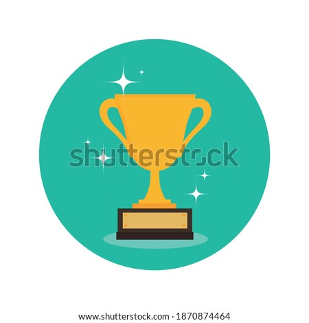 First prize gold trophy icon,prize gold trophy, winner, first prize, vector illustration and icon