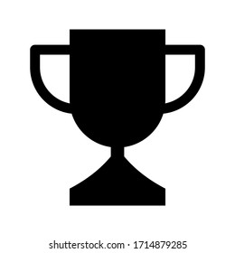 Icono del primer premio, ilustración del vector ganador e icono