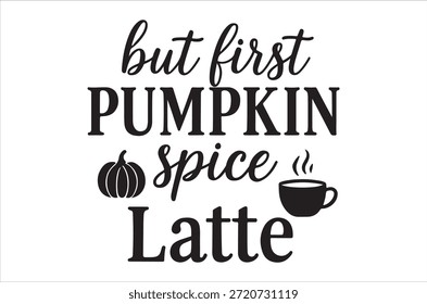 Pero el primer latte de especias de calabaza para los amantes del café de otoño