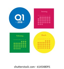 First quarter of calendar 2018
