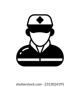 First Responder icon in vector. Illustration