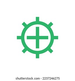 primer icono de diseño vectorial de signo de seguridad.