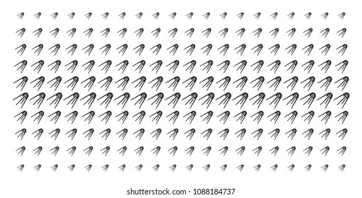 First satellite icon halftone pattern, constructed for backgrounds, covers, templates and abstraction compositions. Vector first satellite objects organized into halftone grid.