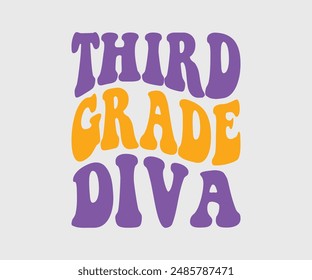 First, Second, Third, Fourth, Fifth, Sixth Grade Diva, Teacher Gift ,First Day Of School ,Kids Back To School T shirt, Gaming School T shirt