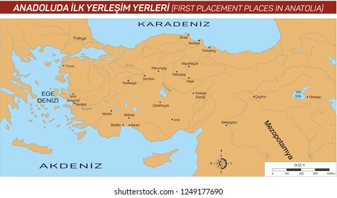 First settlements in Anatolia (ottoman)