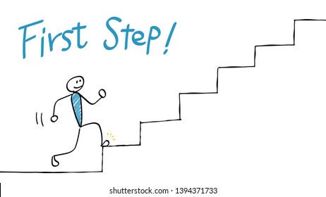 First Step (Go Up The Stairs)