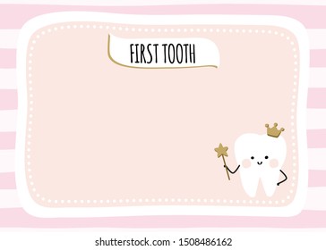 First Tooth Party Invitation 7