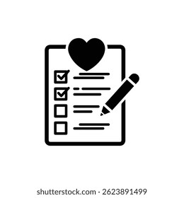 Ícone da Lista de Verificação do Primeiro Trimestre - Design Plano para Planejamento da Gravidez