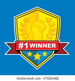 First Winner Emblem