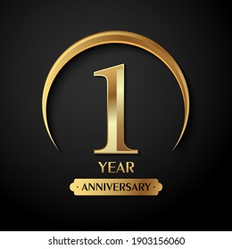 First Year Anniversary Celebration Design