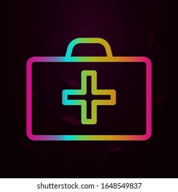 first-aid kit nolan style icon. Simple thin line, outline vector of navigation icons for ui and ux, website or mobile application