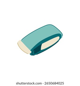 primeiríssimo torniquete de emergência desenho animado. parada médica, membro arterial, aplicação de compressão torniquete de primeiros socorros sinal de cuidados de emergência.