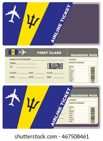 First-class ticket on the plane to Barbados.