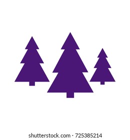 fir-tree icon vector