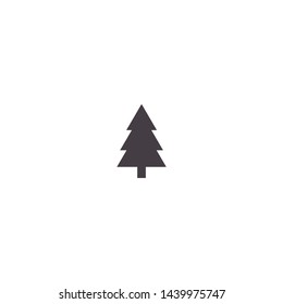 fir-tree . line vector icon . Lorem Ipsum Illustration design