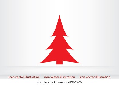fir-tree vector illustration.