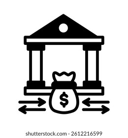 Fiscal Icon Element for Design