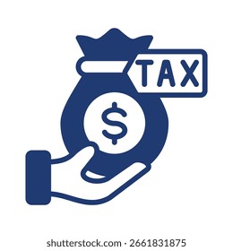 Fiscal Icon Element For Design