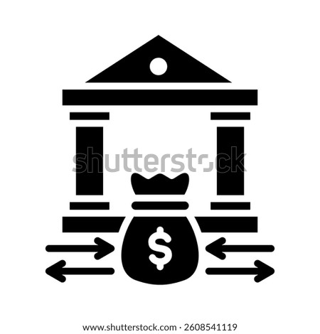 Fiscal Icon Element for Design