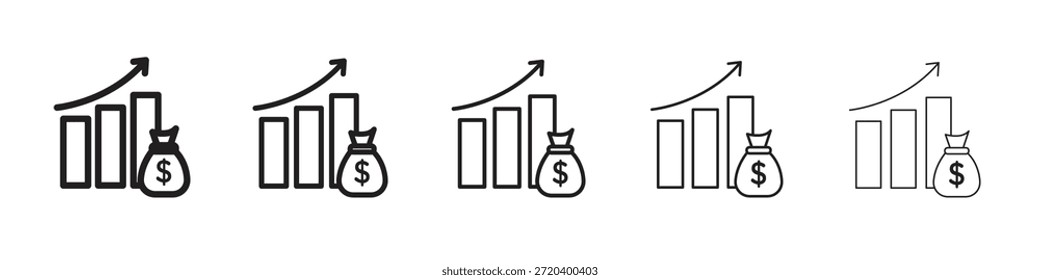 Ícono de política fiscal elemento de diseño de Vector Vector eps 10