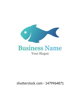 Fish abstract icon design logo template Company creative design