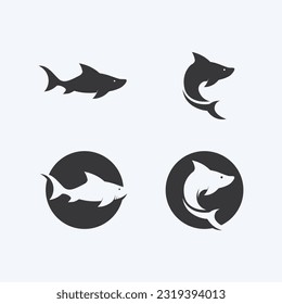 Fish abstract icon design logo template,Creative vector symbol of fishing club or online shop.  