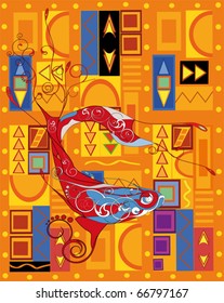 Fish and the African ornament