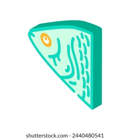 fish animal isometric icon vector. fish animal sign. isolated symbol illustration