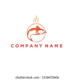 Fish Animal Logo Vector 02