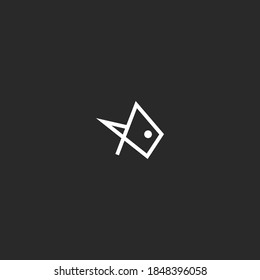 fish for animals abstract logo vector design template download
