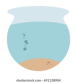fish aquarium isolated icon