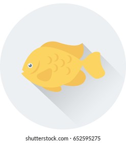 Fish Aquarium Vector Icon