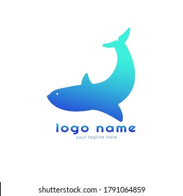 fish or arowana fish logo design vector