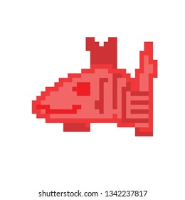 fish art pixel