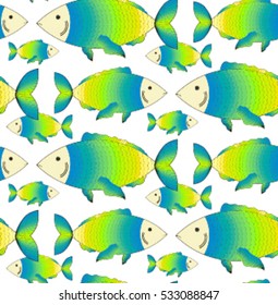 fish background vector